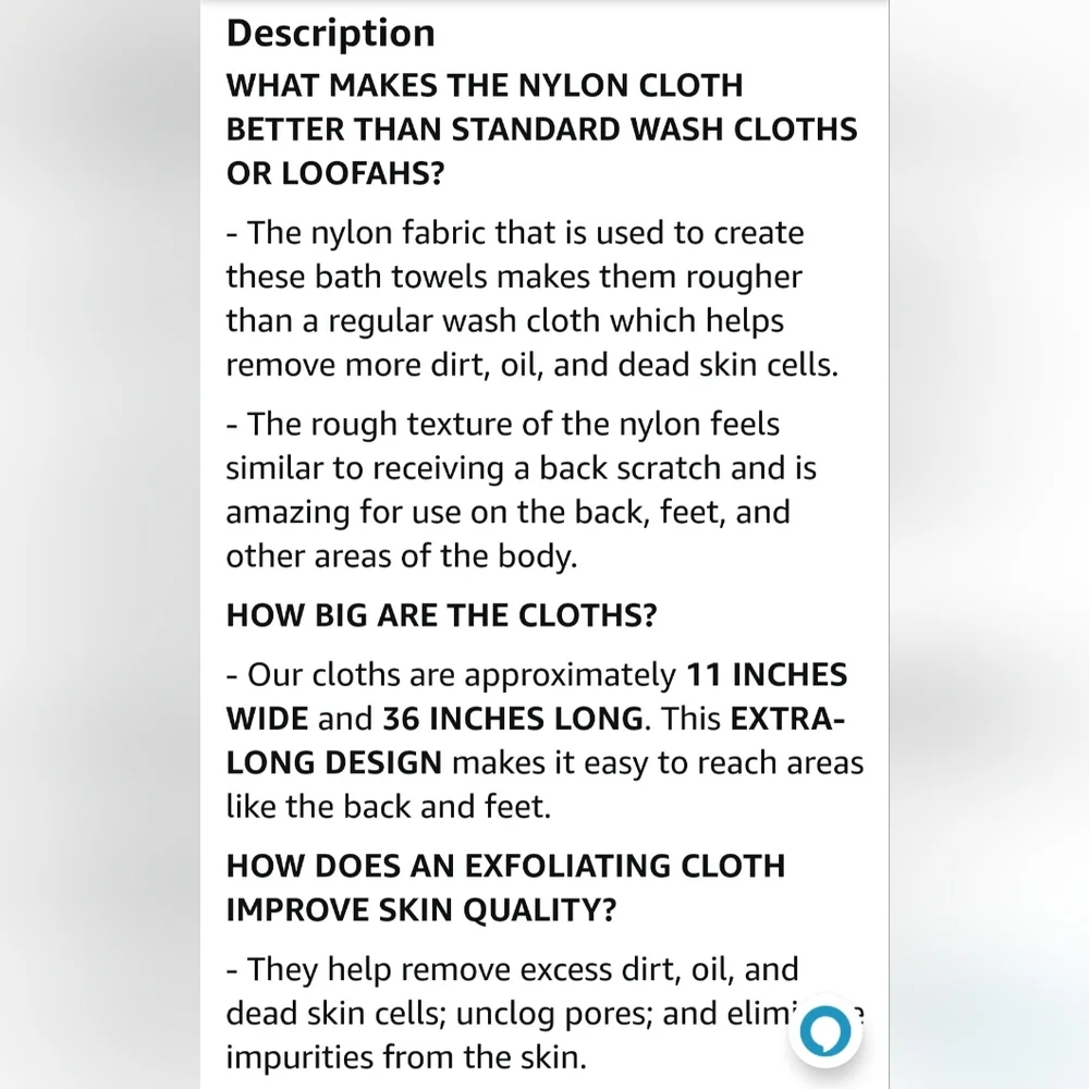 Mayberry Exfoliating Cloths